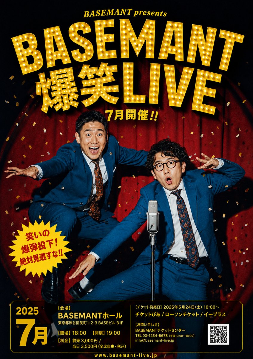 BASEMENT 爆笑ライブ